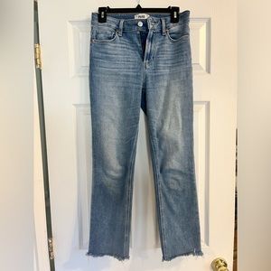 Paige Cindy high waisted straight jeans